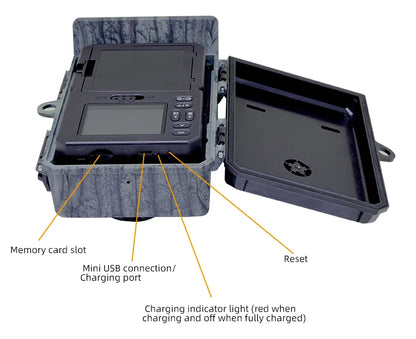 Solar Wildlife 50MP 4K Video Trail Camera Night Vision