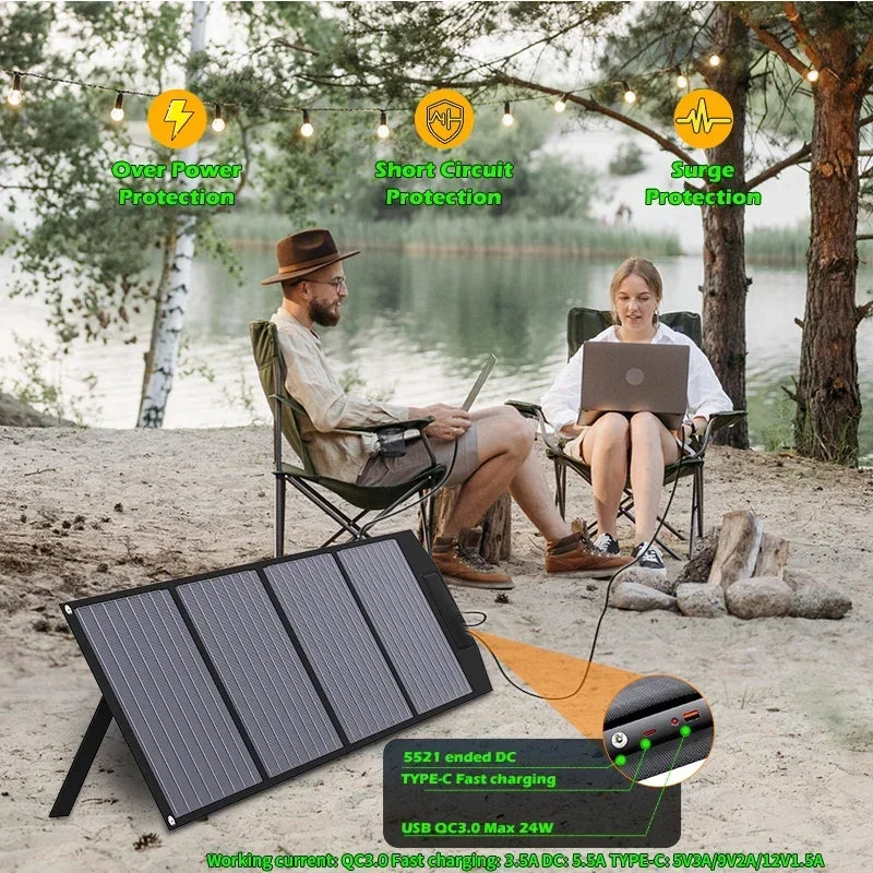 Flexible, Foldable, High Efficiency Solar Panel
