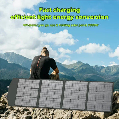 Flexible, Foldable, High Efficiency Solar Panel