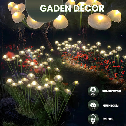 Solar Mushroom Lamp