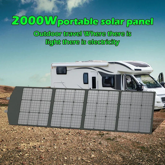 Flexible, Foldable, High Efficiency Solar Panel