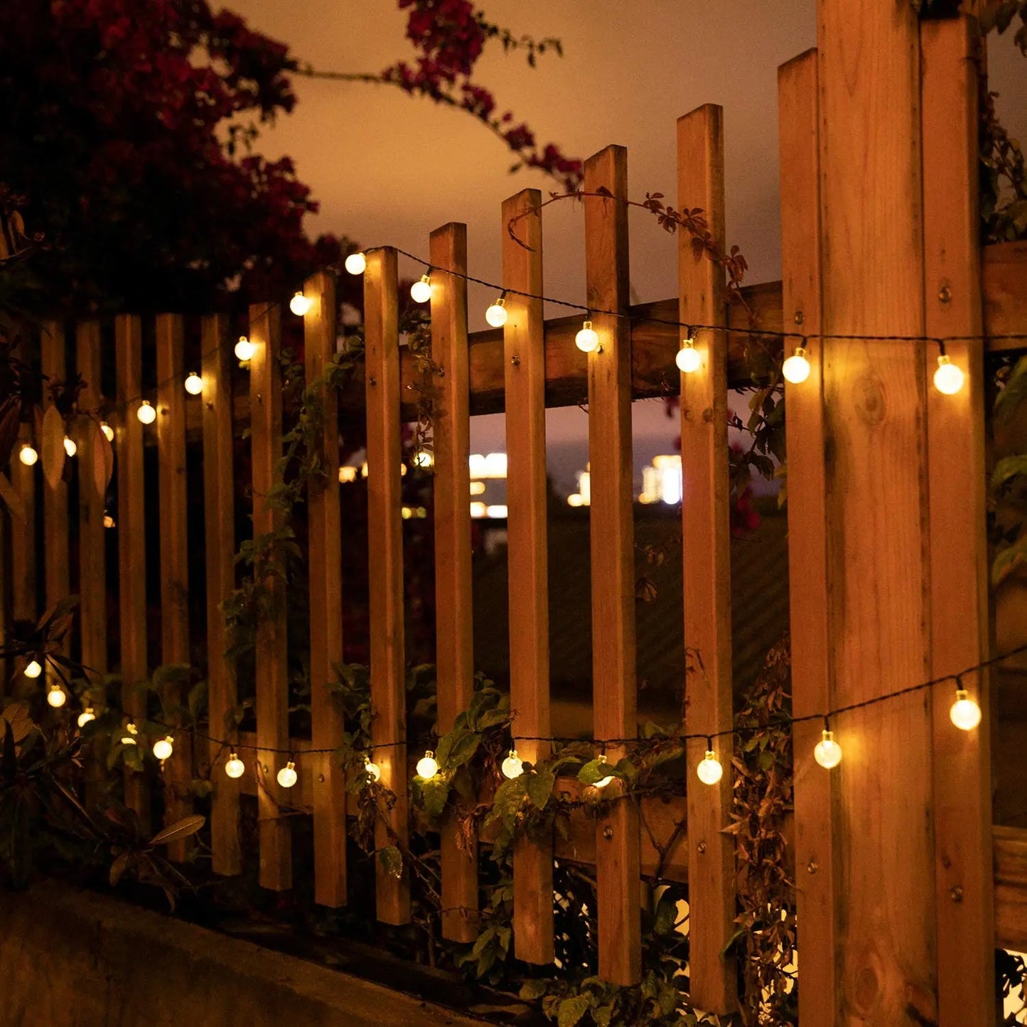 Solar Globe String Lights