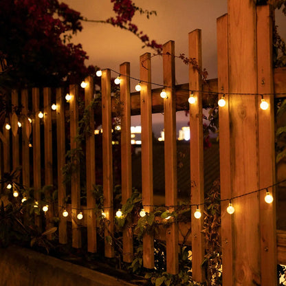 Solar Globe String Lights