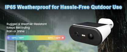Solar Security Camera WIFI Wireless