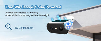 Solar Security Camera WIFI Wireless