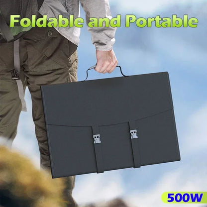 Flexible, Foldable, High Efficiency Solar Panel