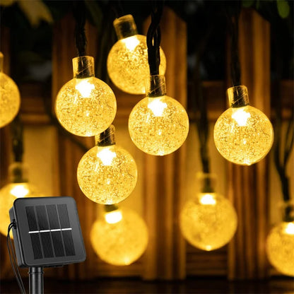 Solar Globe String Lights