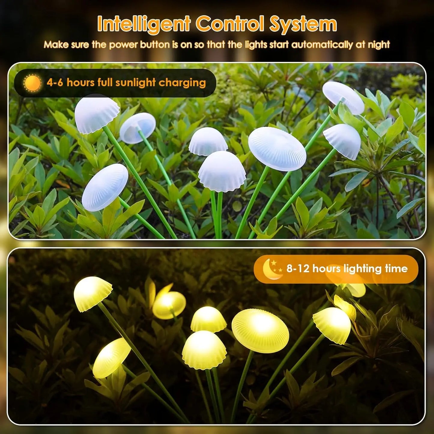 Solar Mushroom Lamp