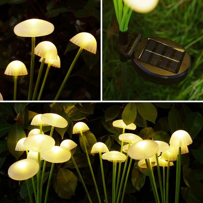 Solar Mushroom Lamp
