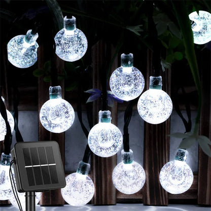 Solar Globe String Lights